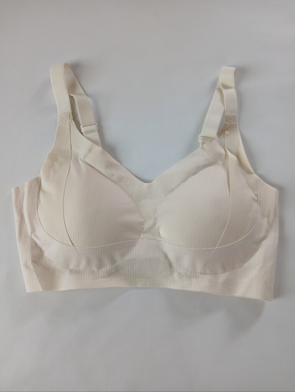 New 2 Pack Padded Adjustable Wireless  Full Coverage Bra